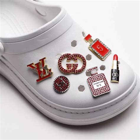 louis vuitton crocs charm